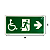 Placa Saída de Emergência Deficiente Direita - S15 - Imagem 1