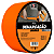 Fita Demarcação de Solo PVC 48 mm X 30 Metros - Laranja - Imagem 1