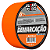 Fita Demarcação de Solo PVC 48 mm X 30 Metros - Laranja - Imagem 1