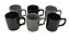 Jogo De Xícaras Café De Porcelana Kit 6 Peças 80ml - Imagem 1