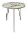 Mesa de Centro em MDF Branca 40 cm - Imagem 1