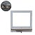 Prateleira Decorativa Quadrada Branca 27 x 27 cm - Imagem 1