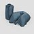 Travesseiro Dream Plumas e Penas Cinza - Imagem 4