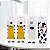 Garrafa Infantil Transparente C/ Rosca 500ml  Mod. Leite - Imagem 1