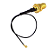 CABO PIGTAIL RP-SMA 20CM MHF4 IPEX IPX (SEM PINO CENTRAL) - Imagem 1