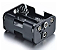 Suporte 6 Pilhas AA com Clip Conector P4 - Imagem 2