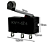 Chave Micro Switch KW11-3Z 5A 125 250V 17MM Com Roldana / haste - Imagem 2