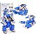 Kit Robo Interativo 3 em 1 Transformes - Imagem 1