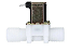 Válvula Solenoide de Entrada de Água - 180° 1/2" x 1/2" 12V - Imagem 3