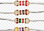 Resistor 680R 5% (1/4W) - Imagem 1
