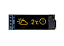 Display OLED 0,91" 128X32 Tela Para Arduino 4 Pin - Imagem 1