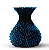 Filamento PLA Duo Color Azul Sky e Preto V-Silk High Speed Premium - 1Kg - Imagem 4