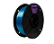 Filamento PLA Duo Color Azul Sky e Preto V-Silk High Speed Premium - 1Kg - Imagem 2
