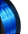 Filamento PLA Silk Azul Azure 1kg 1.75mm Para Impressora 3D Efeito Brilhante - Imagem 2