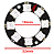 Módulo Led RGB 5050 WS2812 Endereçável 8 Leds / Bits Anel de Led - Imagem 4