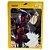 Placa Slim Metal Irmãos Uchiha Naruto Shippuden 26x20cm - Imagem 1