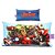 Almofada Fibra Avengers Azul Marvel 20x40cm - Imagem 1