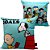 Almofada Fibra Veludo Snoopy Friendship Goals 40x40cm - Imagem 1