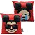 Almofada Emoji Mickey Mouse Feliz Triste Disney 25x25cm - Imagem 1