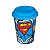 Copo de Cerâmica com Tampa Superman Opening Shirt 350ml - Imagem 1