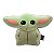 Almofada Formato Baby Yoda Mandalorian Star Wars - Imagem 2