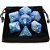 Kit Bolsa 7 Dados Rpg Boardgames Acrílico Turquesa - Imagem 2