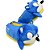 Pantufa 3D Infantil Sonic The Hedgehog - Imagem 1