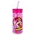 Copo Congelante Canudo Rosa Minnie Friends Disney 350ml - Imagem 3