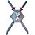 Kit Herói Ninja 2 Espadas e Shurikens - Imagem 3