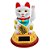 Gato da Sorte Branco Maneki Neko Youbai em Plástico com Bateria Solar 12,5 cm - Imagem 1