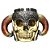 Caneca Térmica Viking Caveira com Capacete de Chifres 400ml - Imagem 1