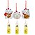 Sino do Vento Gato da Sorte e Fortuna Maneki Neko Decorativo em Porcelana - Imagem 3