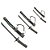 Conjunto Decorativo de Mini Katanas Samurai em Metal com Suporte para Exposição - Imagem 4