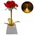 Luminária Flor Rosa Decorativa com LED 16cm - Imagem 1
