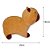 Capivara de Pelúcia Plush Fizzy Toys Bege Capilú - Imagem 4