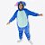 Macacão Kigurumi Infantil de 7 a 8 Anos Stitch - Disney - Imagem 1