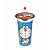 Snack de Milho Lotte Coberto com Chocolate Doraemon 37g – Japão - Imagem 1