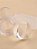 Carimbo de unha transparente com ponta de silicone para nail art - Imagem 3