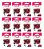 Unha Postiça Vermelho 24 Unidades - Tamanho 14 - Nail Encanto - Imagem 2