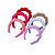 Tiara nuvem colors 100% Poliester - Vivai - Imagem 1