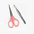 Kit profissional para sobrancelha pinça + tesourinha ponta curva - Imagem 1