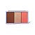 Paleta contorno iluminador e blush feels mood - Ruby rose - Imagem 3