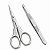 Kit manicure pinça ponta reta e tesoura - Imagem 1