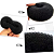 Rosquinha de cabelo média - Preta/marrom - Imagem 1