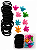 kit elasticos e presilhas coroa - Tm makeup - Imagem 3