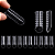 Molde Nail tips profissional quadrada contém 120 peças - Dafu - Imagem 3