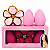 Kit de esponjas e piranha  floral - Sabrina Sato - Imagem 2