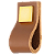 Puxador Couro Caramelo Ponto Braavos - Imagem 7