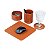 Kit Office Terracota | 4 PEÇAS | Porta Lápis, Clips, Copo e Deskpad - Imagem 6