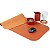 Kit Office Terracota | 4 PEÇAS | Porta Lápis, Clips, Copo e Deskpad - Imagem 1